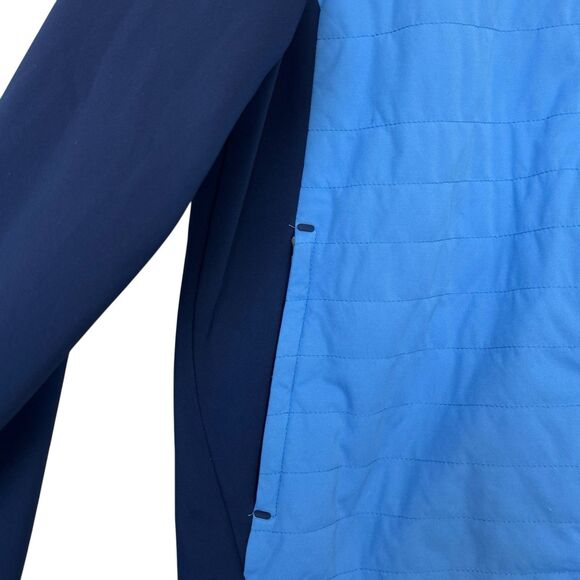 Peter Millar Crown Hyperlight Merge Hybrid Performance Jacket Large Blue Camo - Picture 3 of 10